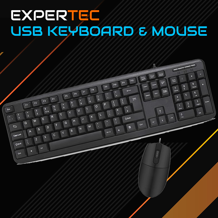 USB Wired Keyboard and Mouse