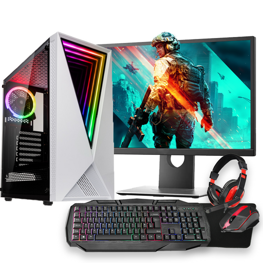 Intel Core i5-12600KF Gaming PC Bundle 16GB RAM 8GB RTX3050 Graphics Card 1TB M.2 SSD - Windows 11